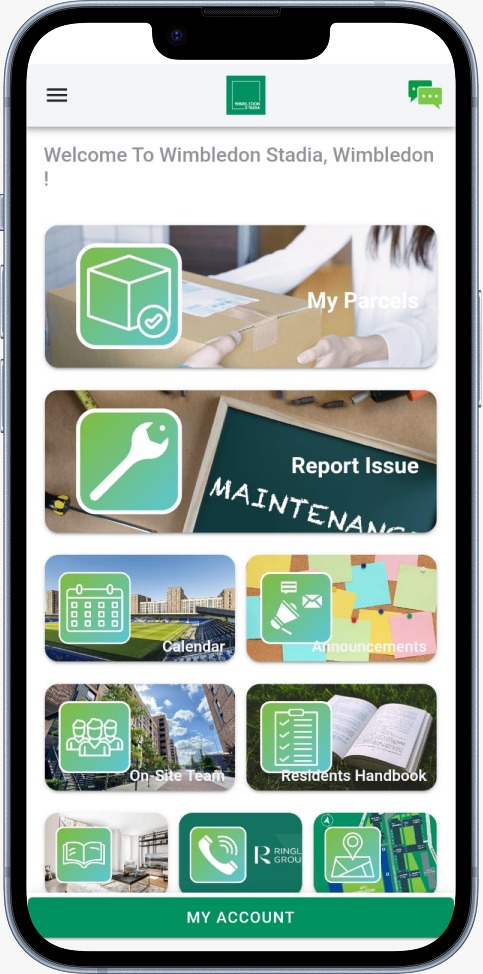 Wimbledon Stadia resident app